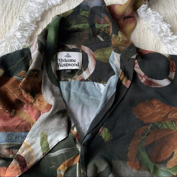 Vivienne Westwood Still Life Cropped Blouse - Picture 2 of 14